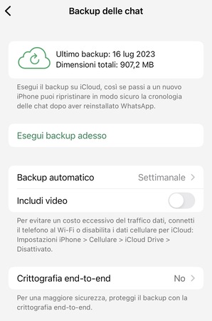 Backup Ios